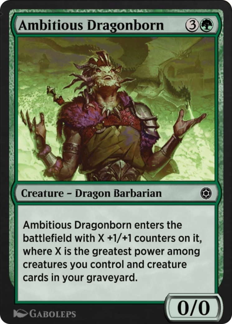 Ambitious Dragonborn (HBG-198) - Alchemy Horizons: Baldur's Gate-1