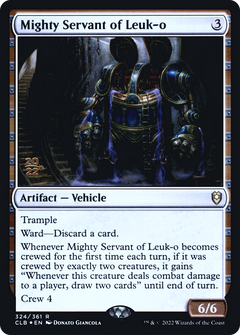 Mighty Servant of Leuk-o [Commander Legends: Battle for Baldur's Gate Prerelease Promos]-1