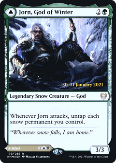 Jorn, God of Winter // Kaldring, the Rimestaff [Kaldheim Prerelease Promos]-3