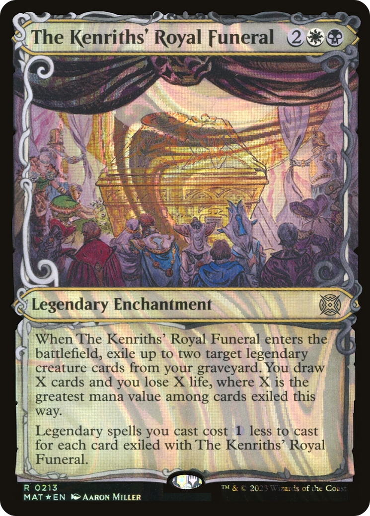 The Kenriths' Royal Funeral (Showcase Halo Foil) [March of the Machine: The Aftermath]-1