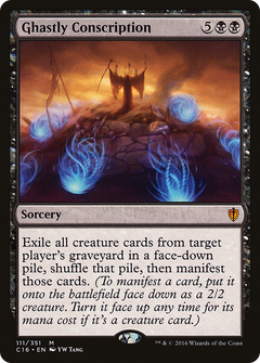 Ghastly Conscription [Commander 2016]-1