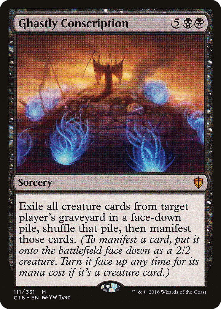 Ghastly Conscription [Commander 2016]-1