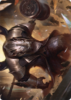 Perrie, the Pulverizer // Perrie, the Pulverizer (ASNC-043) - New Capenna Art Series (Borderless)-3
