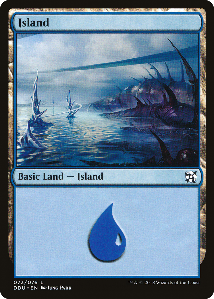 Island (73) [Duel Decks: Elves vs. Inventors]-1