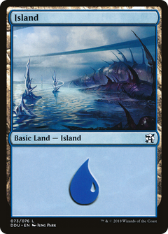Island (73) [Duel Decks: Elves vs. Inventors]-1