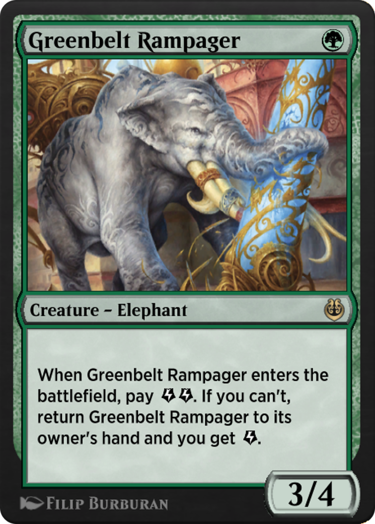 Greenbelt Rampager (KLR-160) - Kaladesh Remastered-1