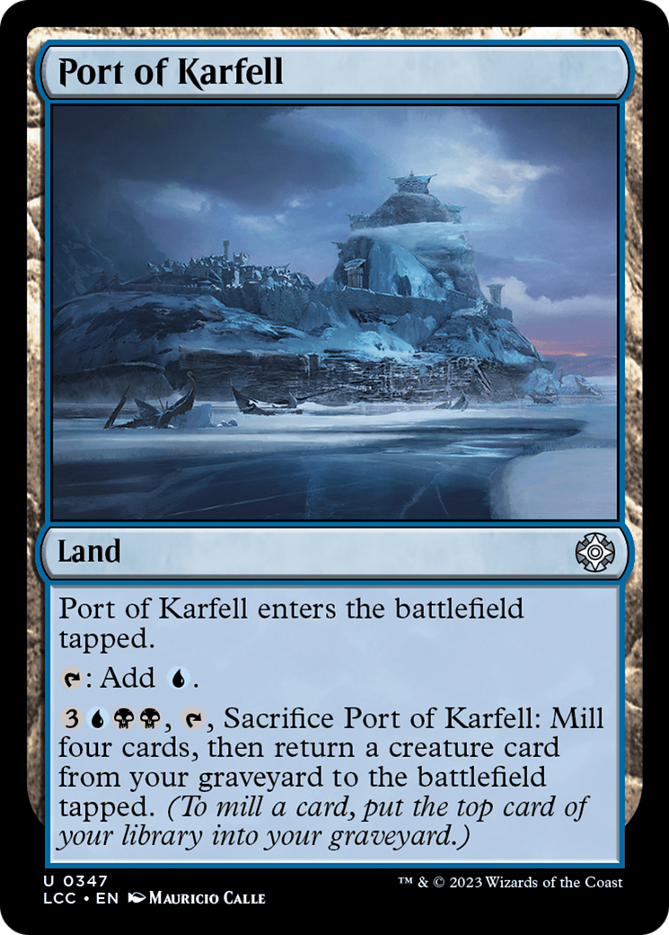 Port of Karfell [The Lost Caverns of Ixalan Commander]-1