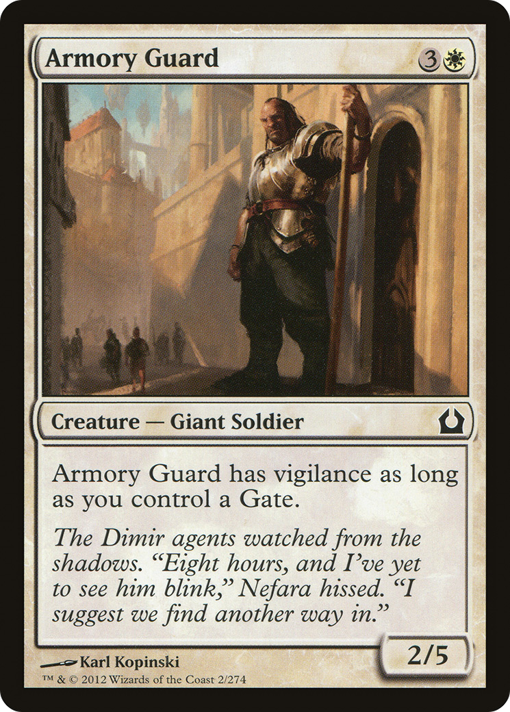 Armory Guard [Return to Ravnica]-1