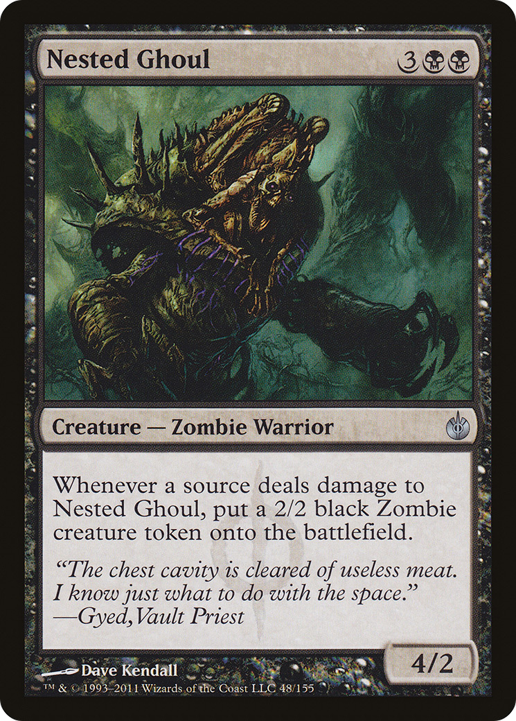 Nested Ghoul [Mirrodin Besieged]-1
