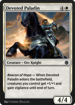 Devoted Paladin (HBG-088) - Alchemy Horizons: Baldur's Gate-1