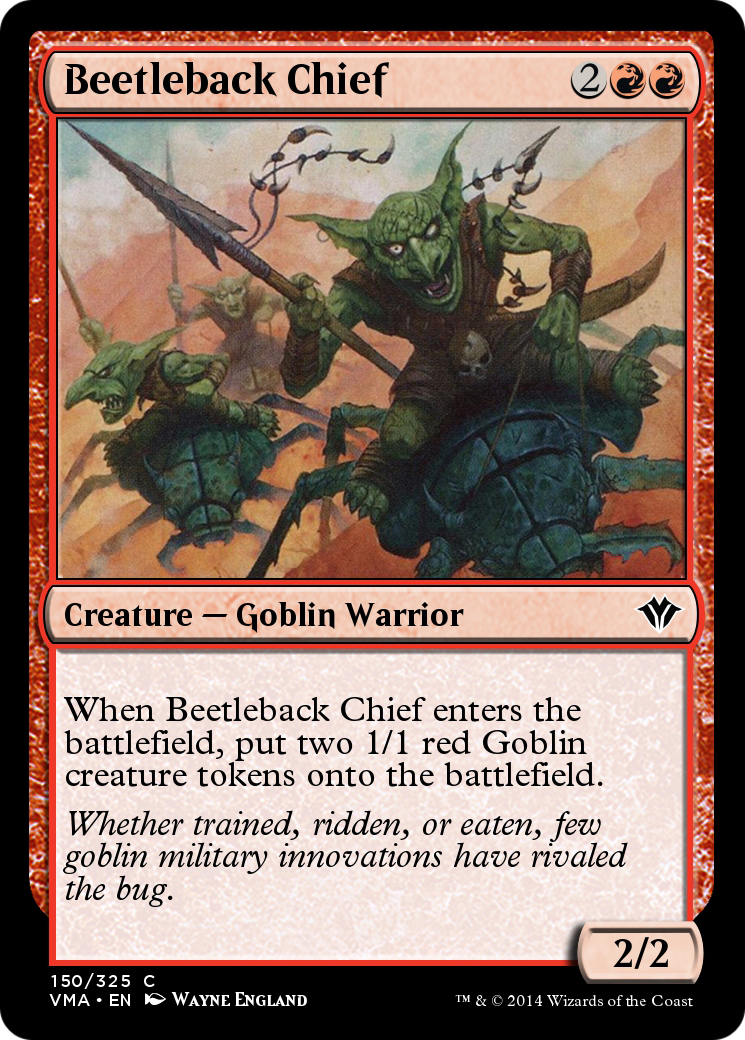 Beetleback Chief (VMA-150) - Vintage Masters-1