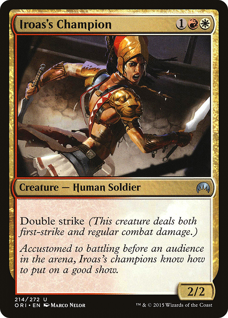 Iroas's Champion [Magic Origins]-1