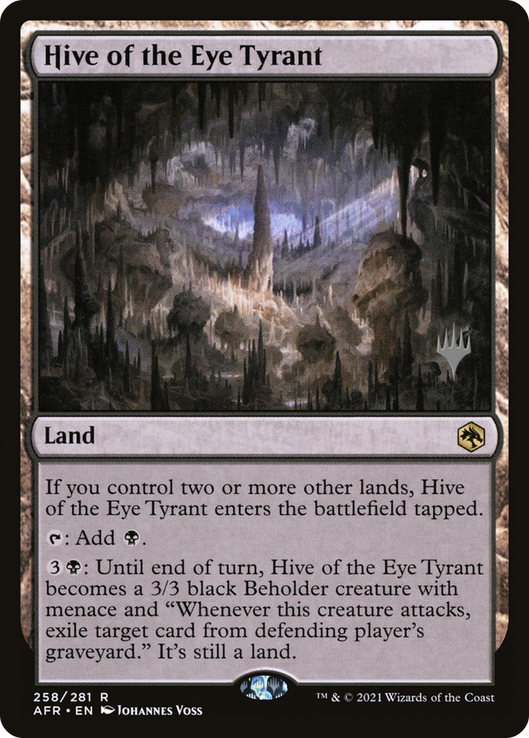Hive of the Eye Tyrant (Promo Pack) [Dungeons & Dragons: Adventures in the Forgotten Realms Promos]-1