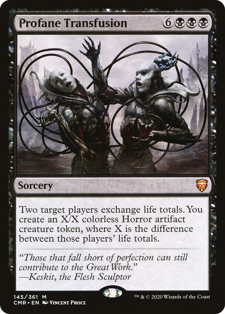 Profane Transfusion [Commander Legends]-1