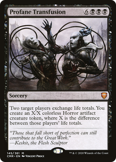 Profane Transfusion [Commander Legends]-1