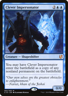 Clever Impersonator [Commander 2019]-1