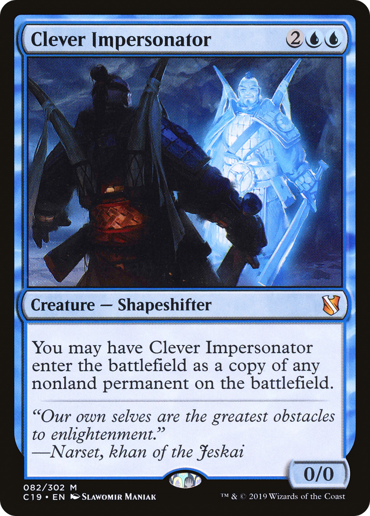 Clever Impersonator [Commander 2019]-1