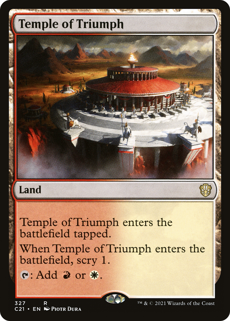 Temple of Triumph [Commander 2021]-1