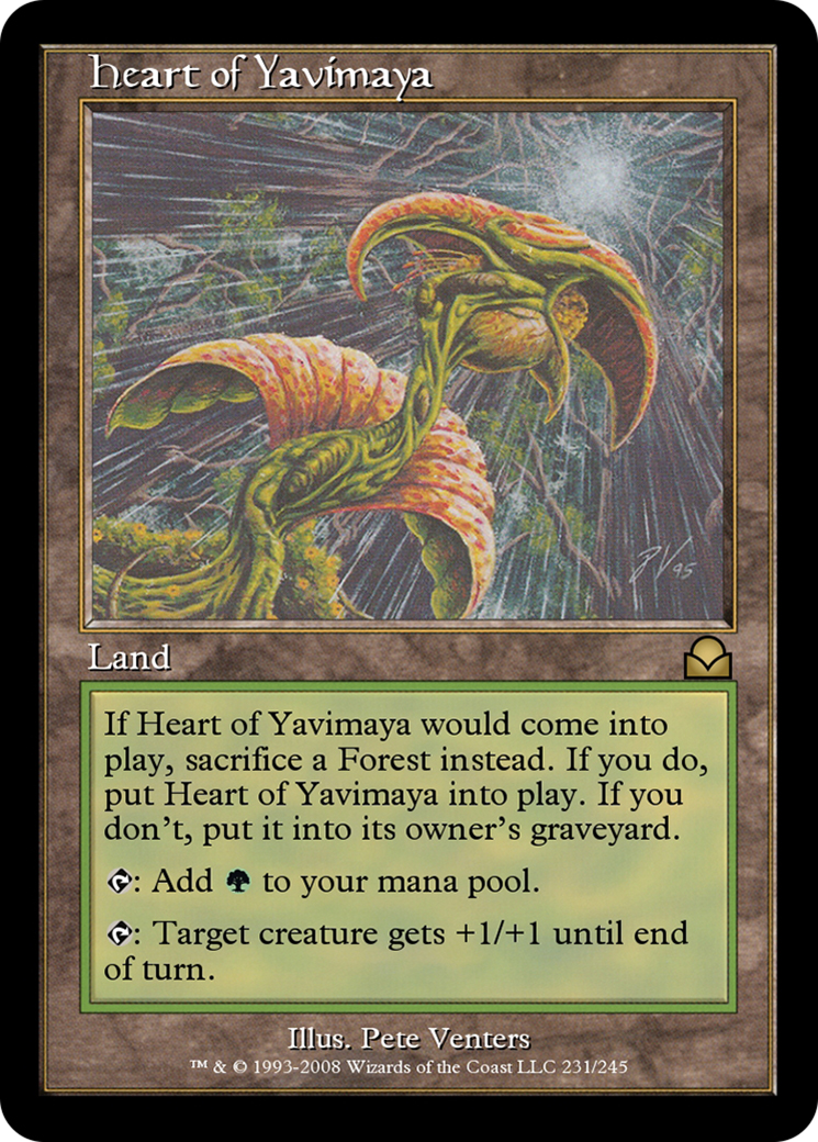 Heart of Yavimaya (ME2-231) - Masters Edition II-1