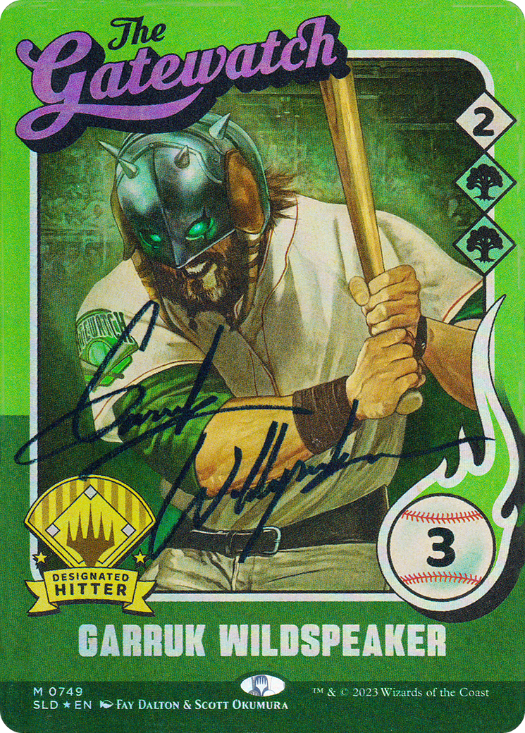 Garruk Wildspeaker (749) (Autographed) [Secret Lair Drop Series]-1