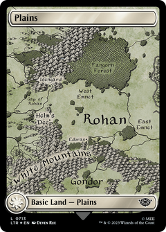 Plains (0713) (Surge Foil) [The Lord of the Rings: Tales of Middle-Earth]-1