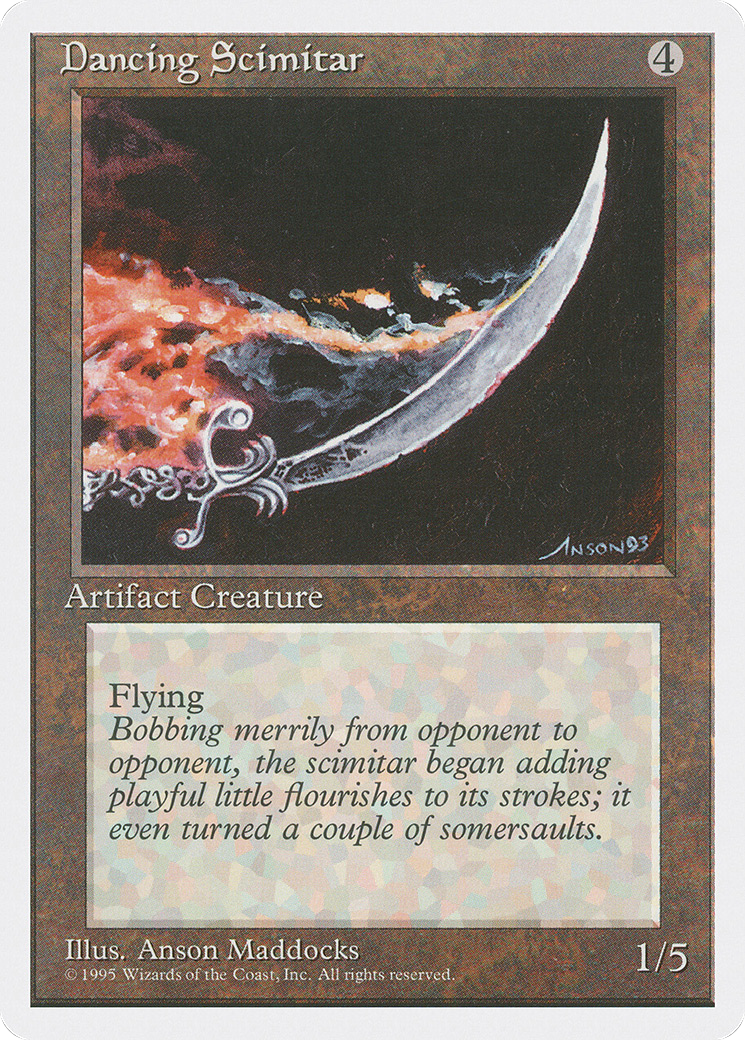 Dancing Scimitar [Fourth Edition]-1