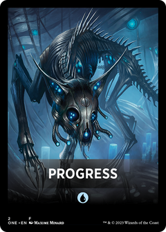 Progress (FONE-002) - Phyrexia: All Will Be One Jumpstart Front Cards-1