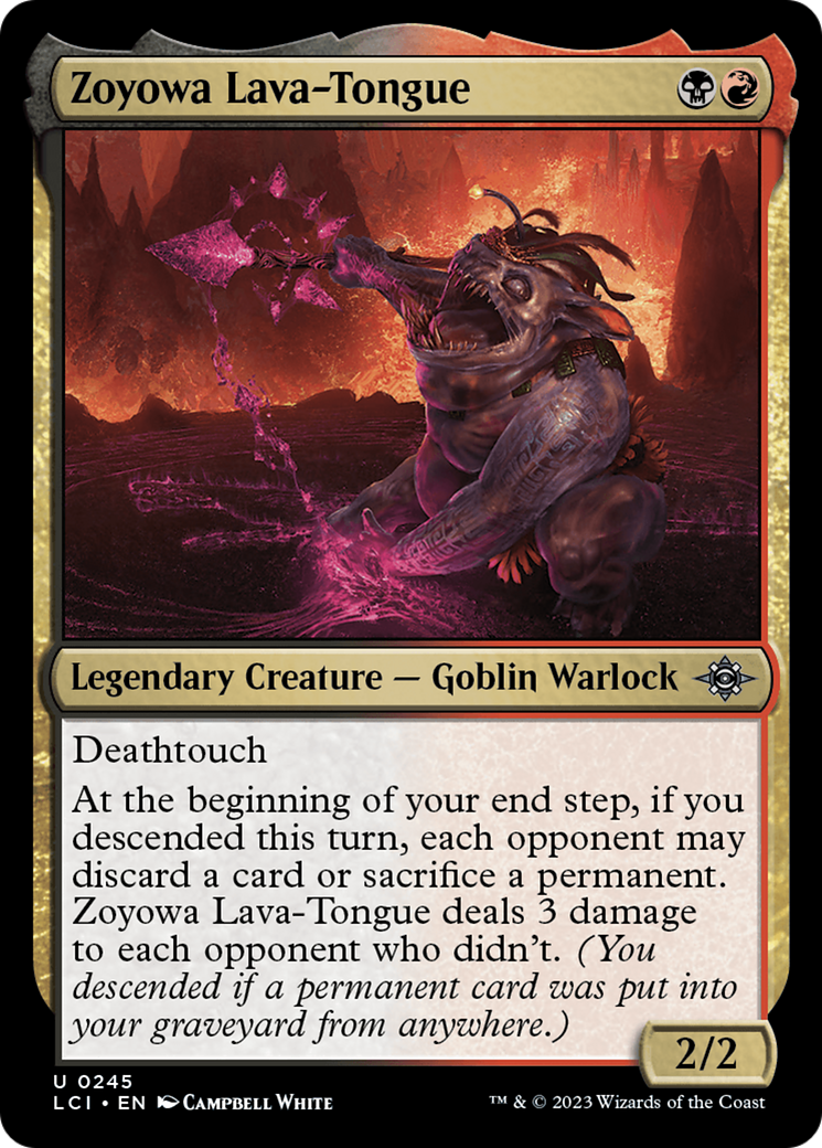 Zoyowa Lava-Tongue (LCI-245) - The Lost Caverns of Ixalan-1