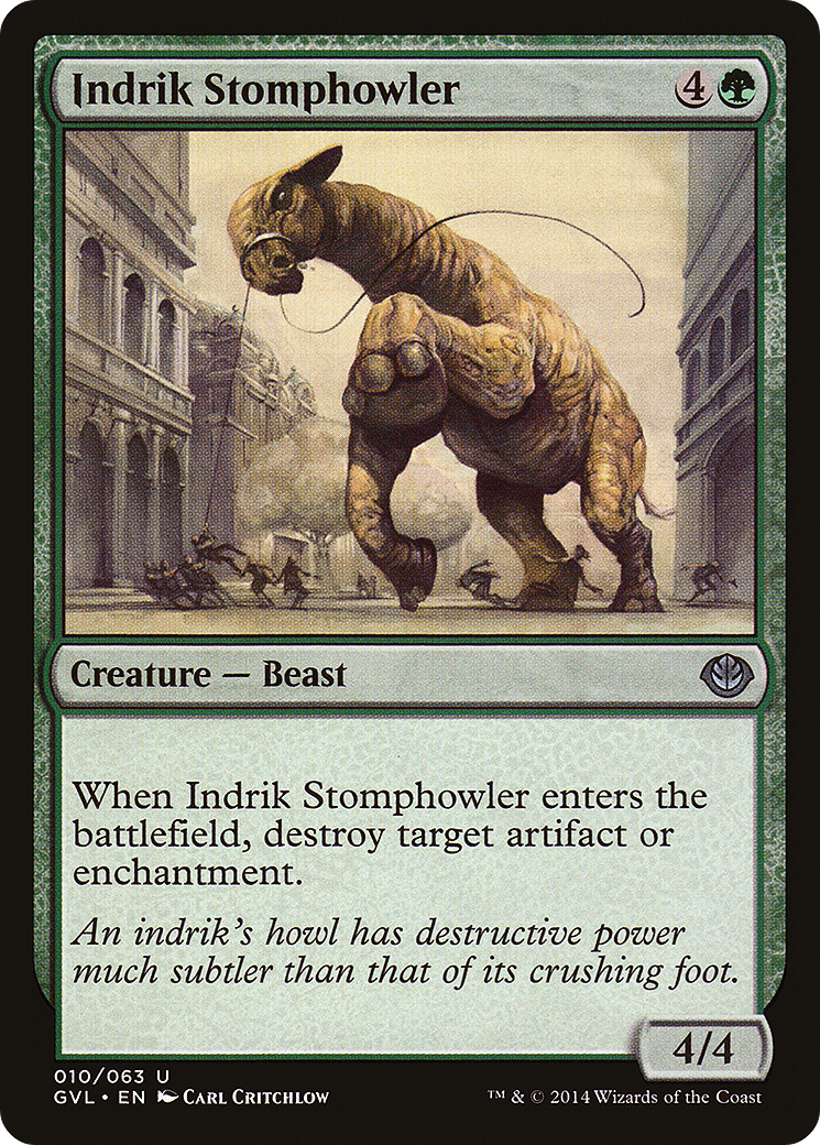 Indrik Stomphowler (Garruk vs. Liliana) [Duel Decks Anthology]-1