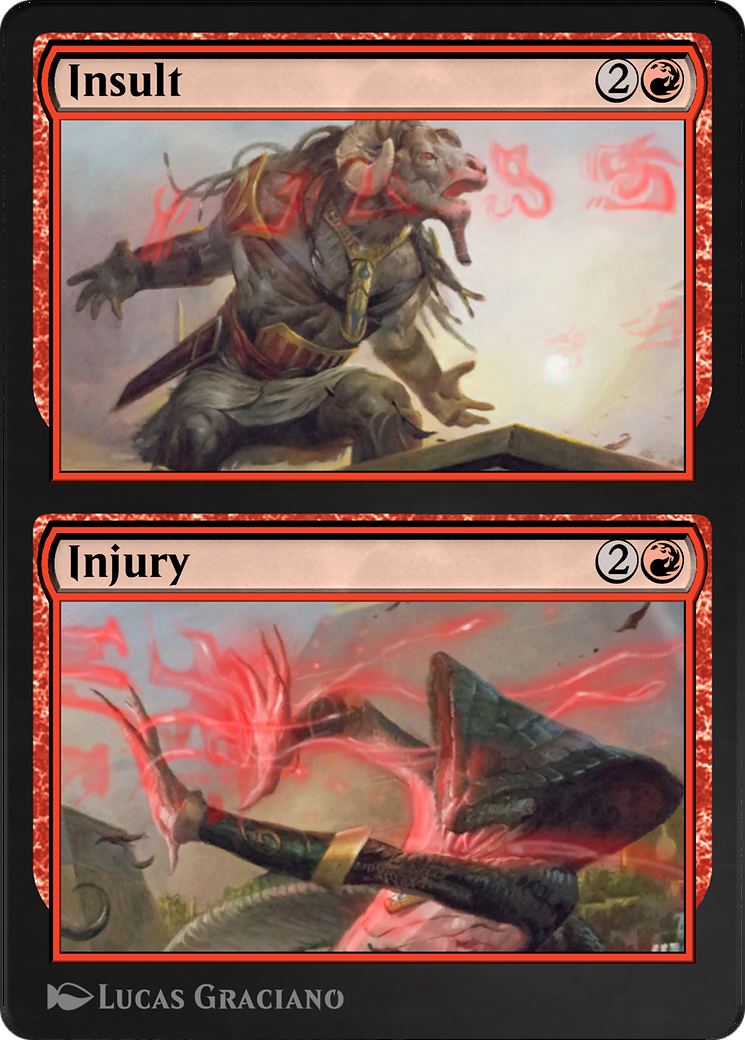 Insult // Injury (AKR-162) - Amonkhet Remastered-1