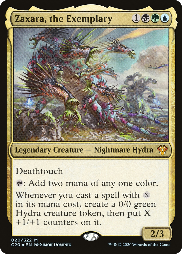 Zaxara, the Exemplary (C20-020) - Commander 2020-1