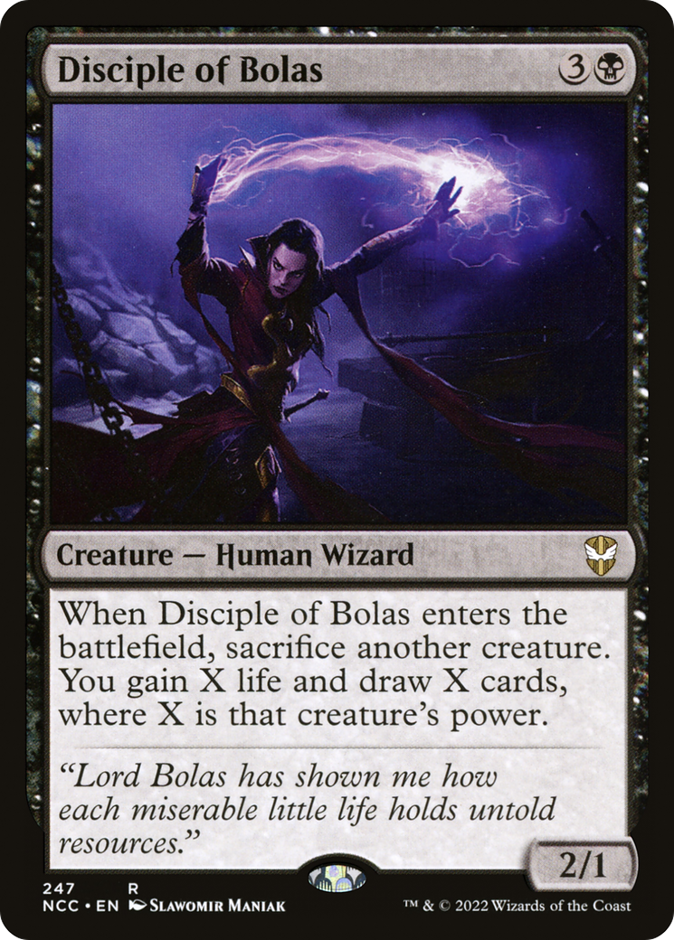 Disciple of Bolas [Streets of New Capenna Commander]-1