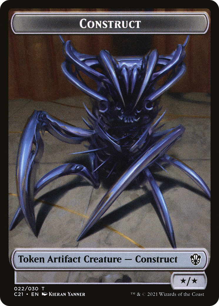 Construct (TC21-022) - Commander 2021 Tokens-1