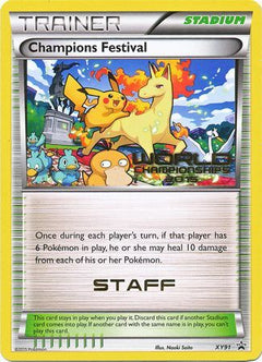 Champions Festival 2015 Staff (XY91) [XY: Black Star Promos]-1