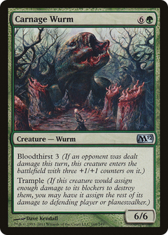 Carnage Wurm [Magic 2012]-1