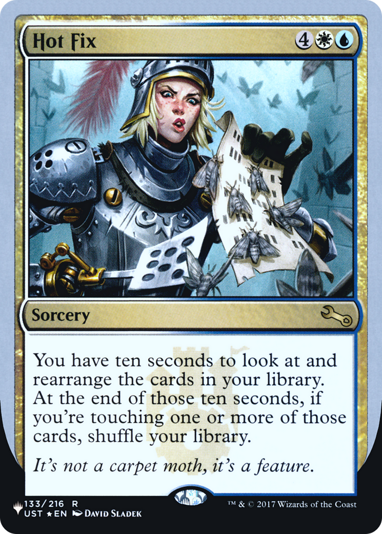 Hot Fix (Unfinity Foil Edition) [The List]-1