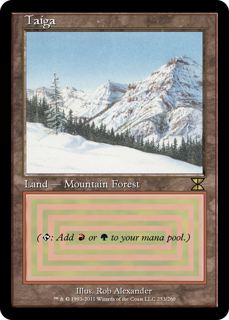 Taiga (ME4-253) - Masters Edition IV Foil-1