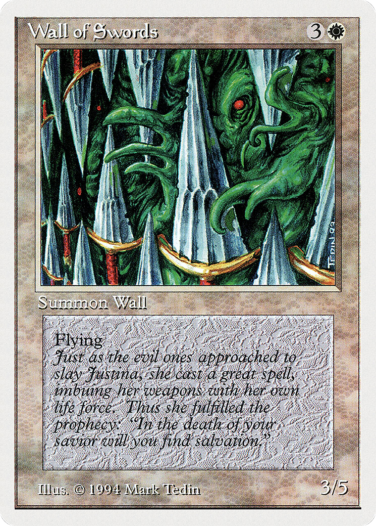 Wall of Swords (SUM-043) - Summer Magic / Edgar-1