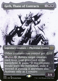 Geth, Thane of Contracts (Borderless Ichor) [Phyrexia: All Will Be One]-1