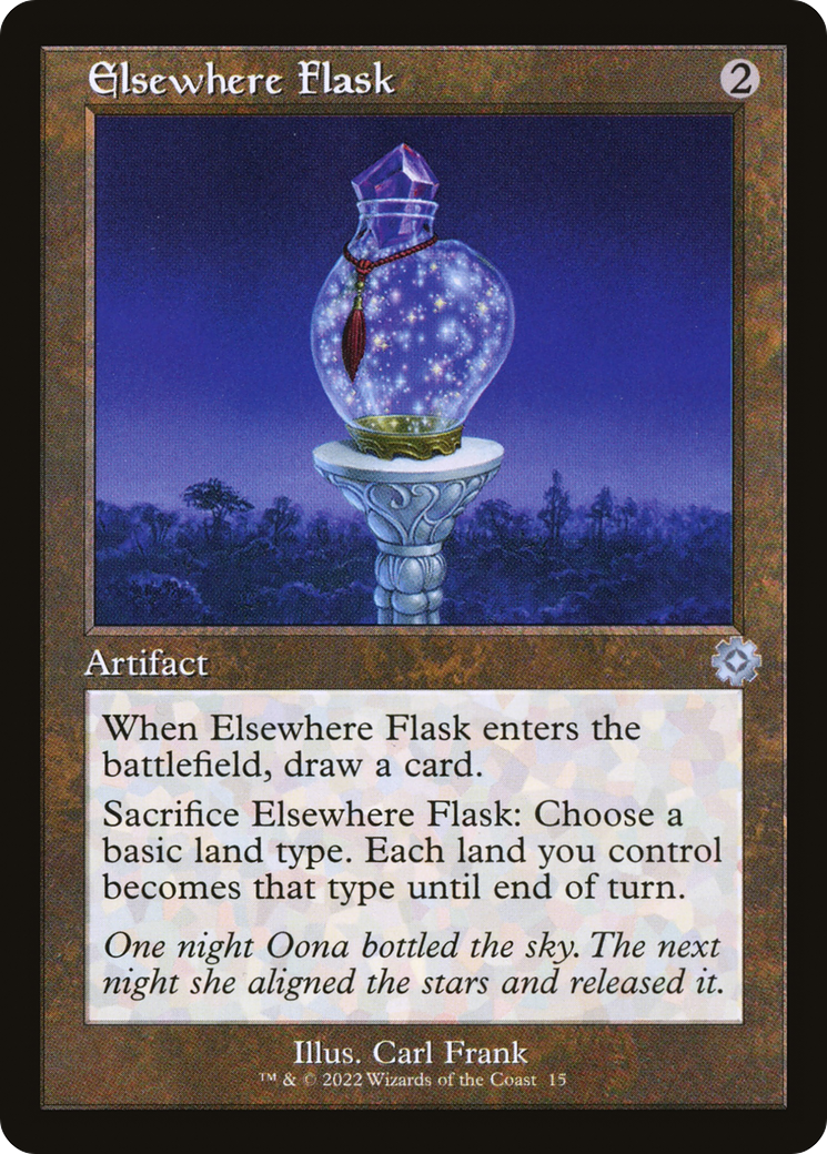 Elsewhere Flask (Retro) [The Brothers' War Retro Artifacts]-1