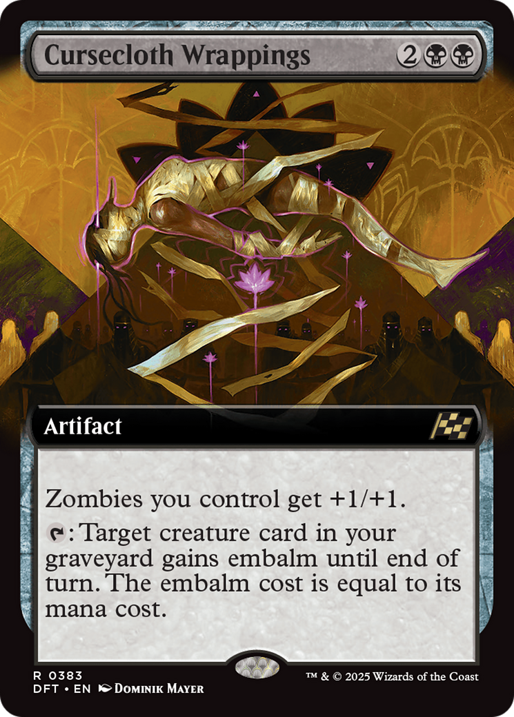 Cursecloth Wrappings (Extended Art) [Aetherdrift]-1