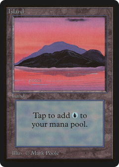 Island (C) (LEB-) - Limited Edition Beta-1