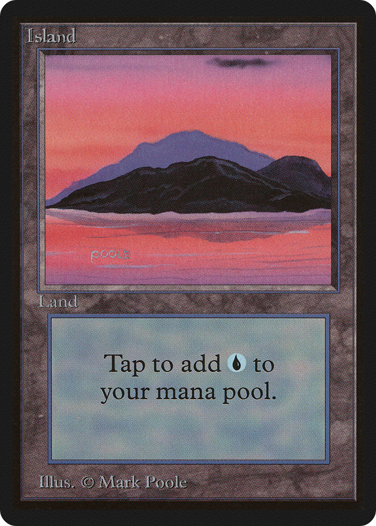 Island (C) (LEB-) - Limited Edition Beta-1