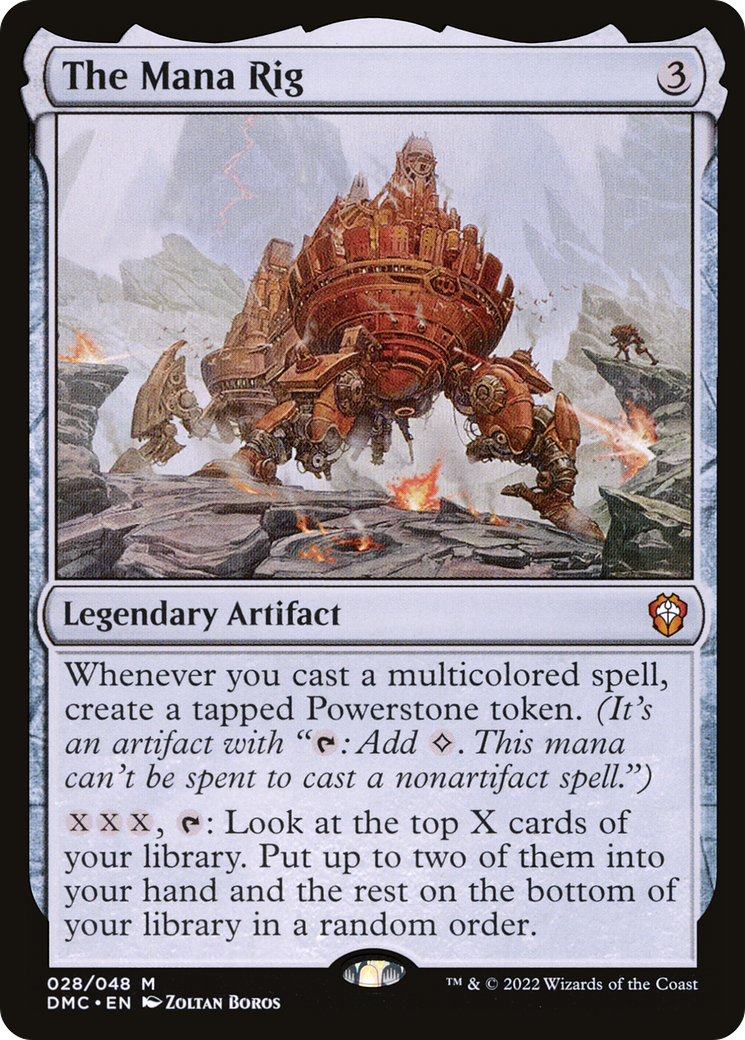 The Mana Rig [Dominaria United Commander]-1