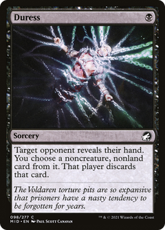 Duress [Innistrad: Midnight Hunt]-1