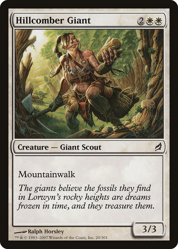 Hillcomber Giant [Lorwyn]-1
