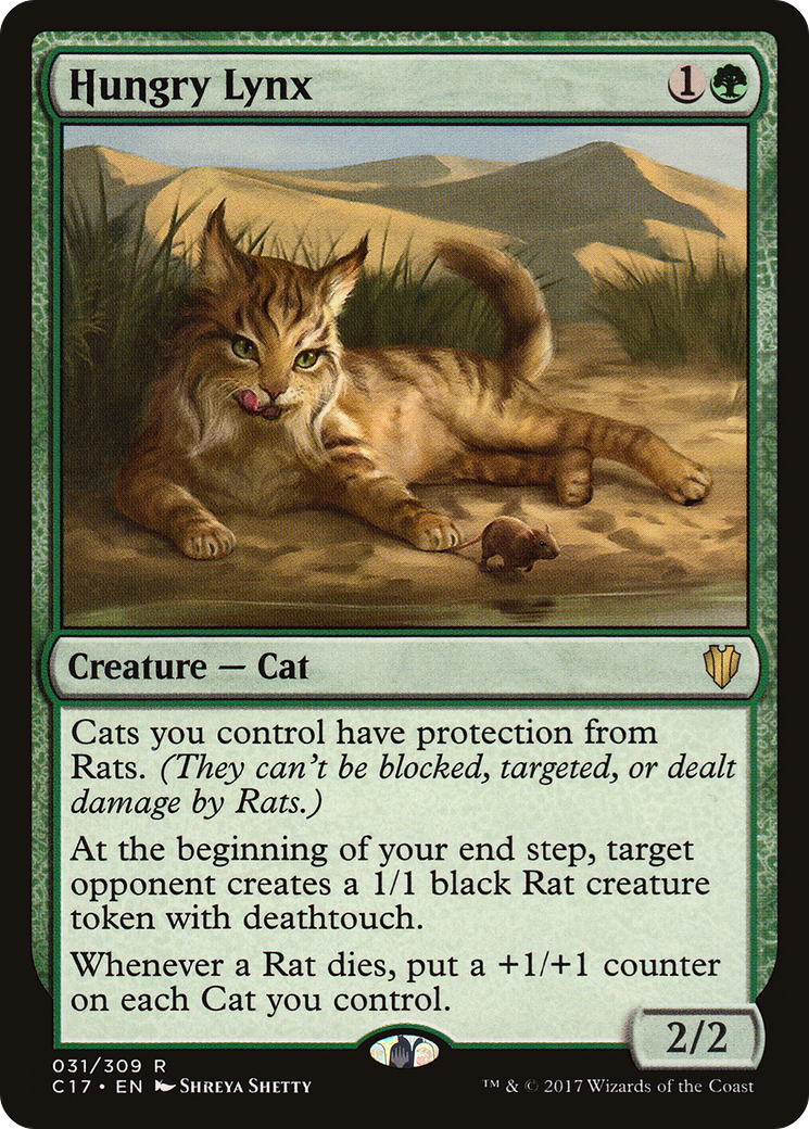 Hungry Lynx [Commander 2017]-1