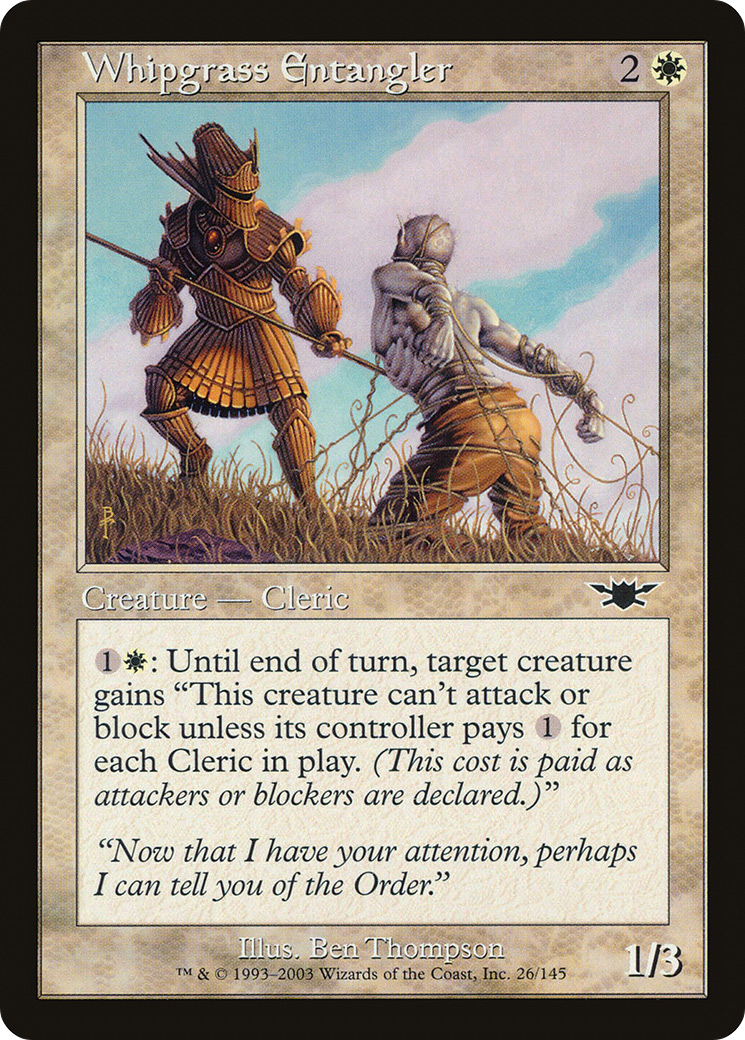 Whipgrass Entangler (LGN-026) - Legions Foil-1