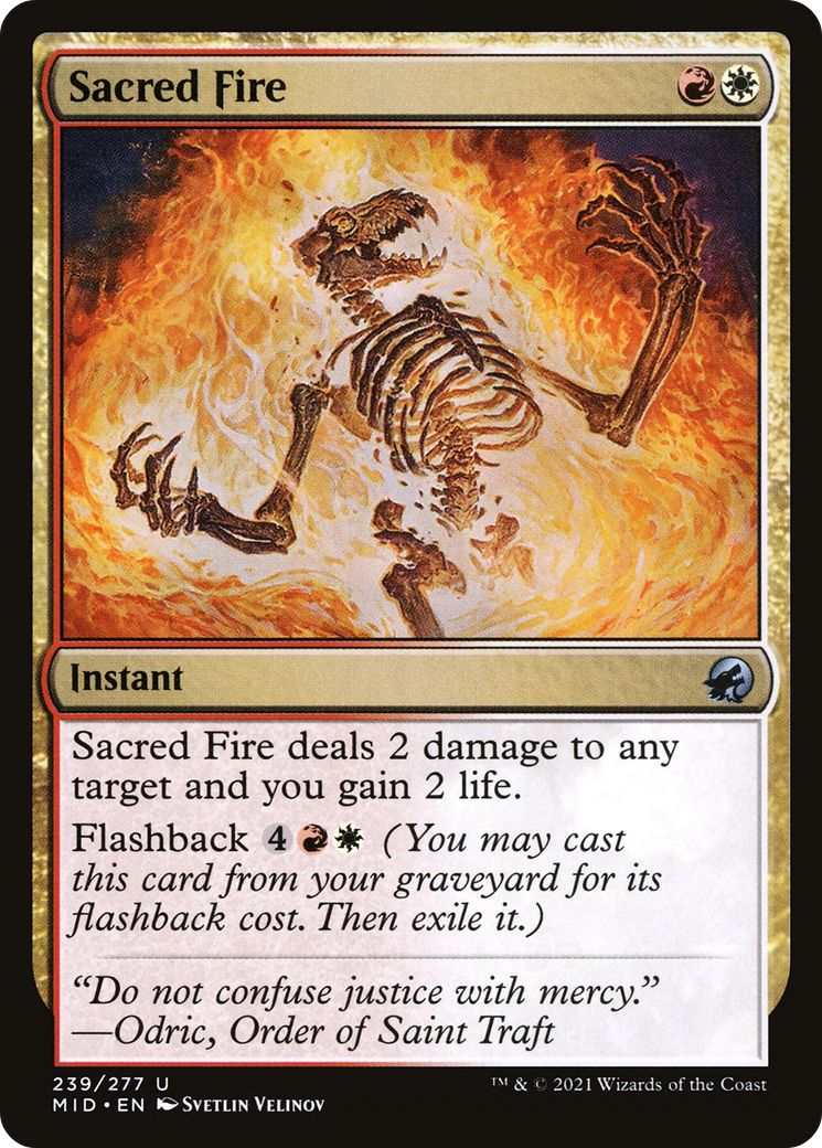 Sacred Fire [Innistrad: Midnight Hunt]-1