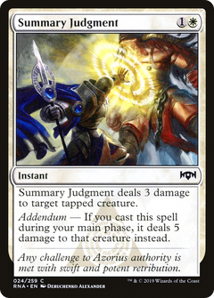 Summary Judgment [Ravnica Allegiance]-1